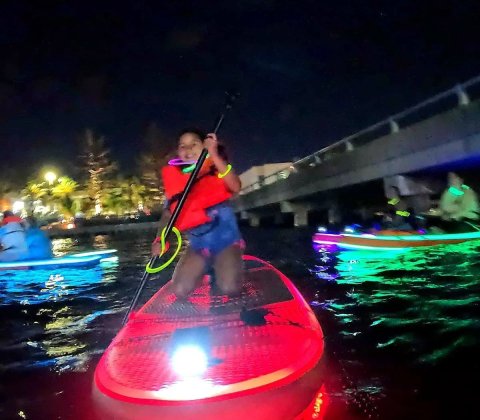 Galactic Glow Tour in Daytona Beach |  Pirate Bay Paddle