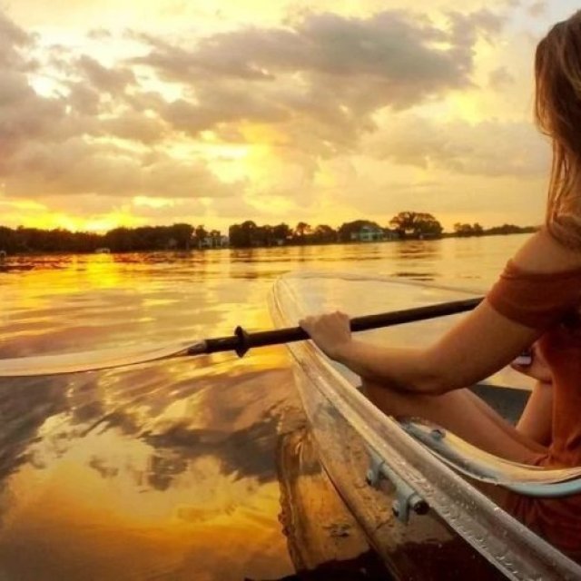 Winter Park Chain of Lakes Clear Kayak Tour | Get Up and Go Kayaking - Winter Park